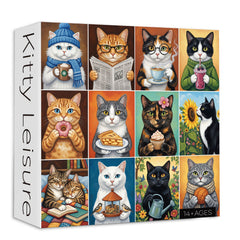 Kitty Leisure Jigsaw Puzzle 1000 Piece
