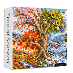 Tree of Seasons Jigsaw Puzzle 1000 Pieces