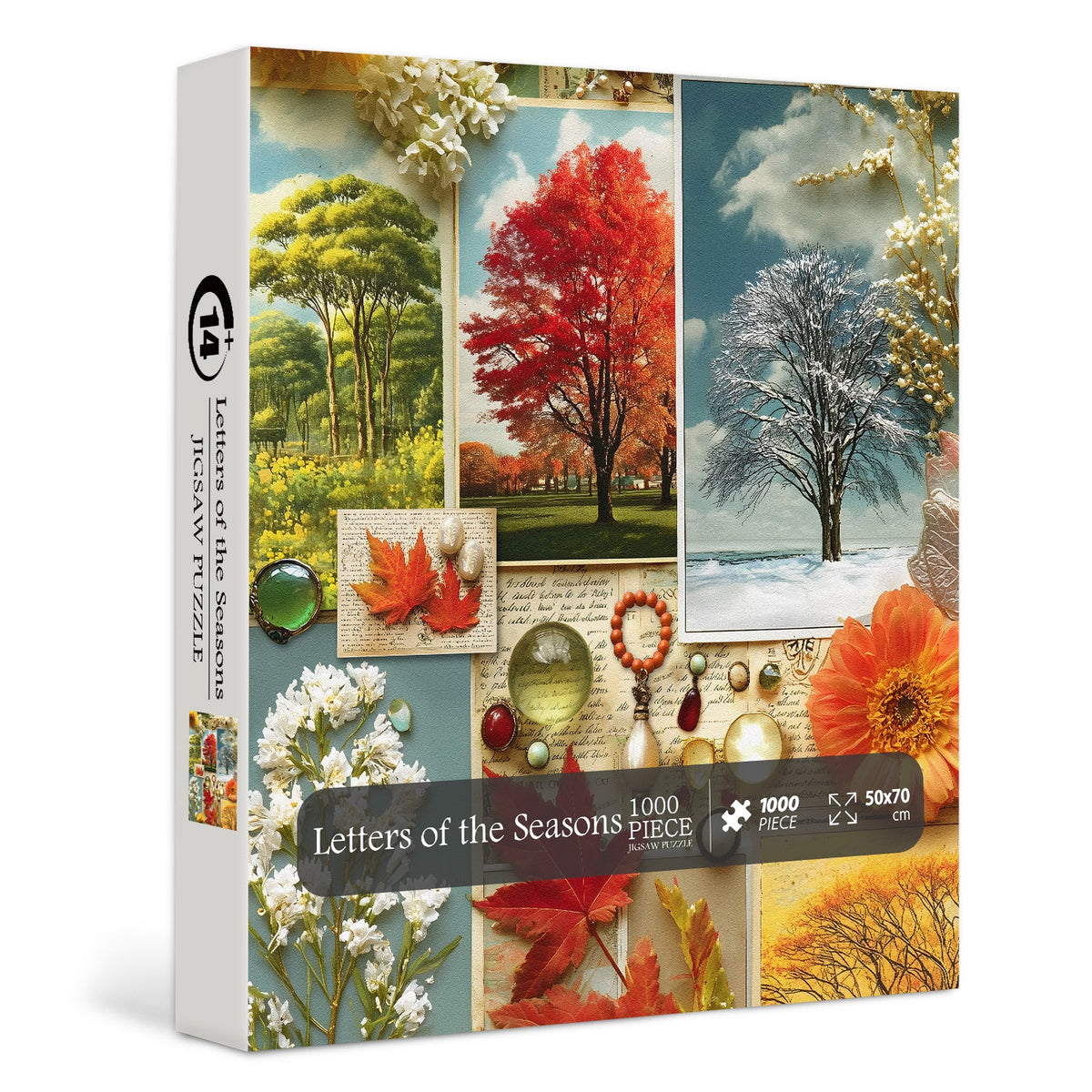 Letters of the Seasons Jigsaw Puzzle 1000 Pieces