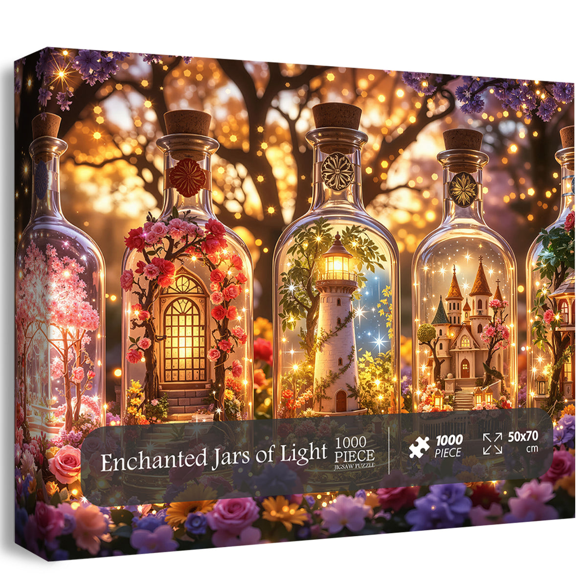 Enchanted Jars of Light Jigsaw Puzzle 1000 Pieces