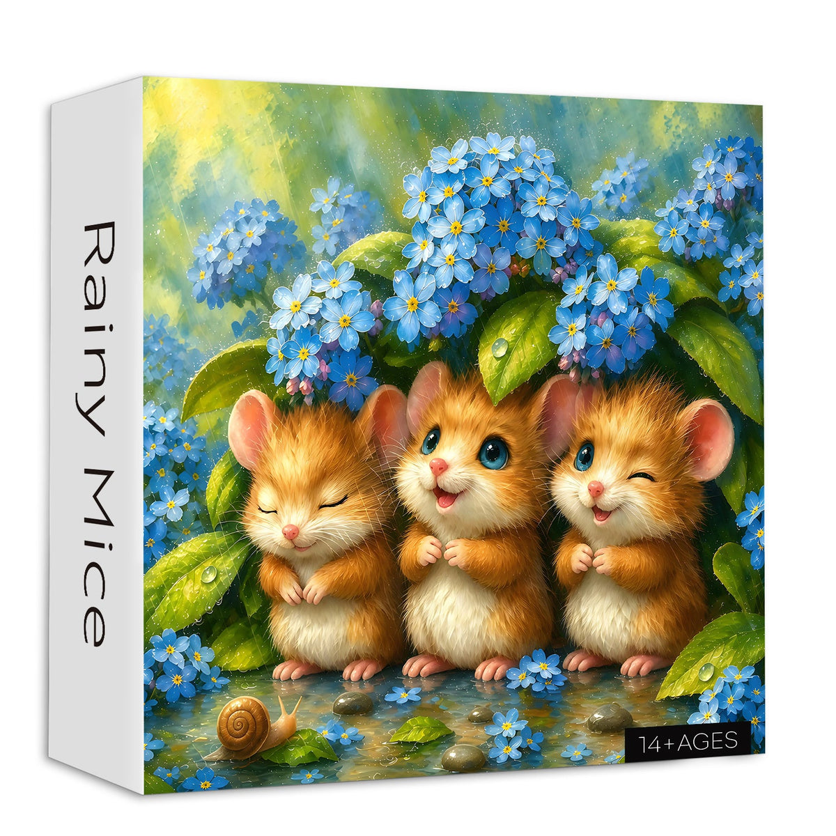 Rainy Mice Jigsaw Puzzle 1000 Piece