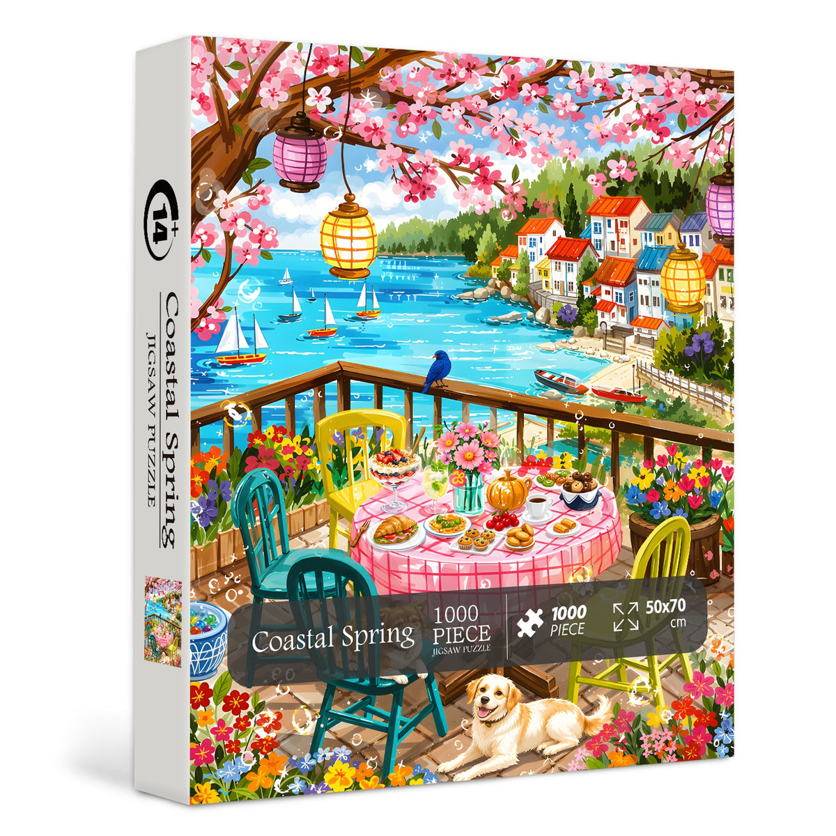 Coastal Spring Jigsaw Puzzle 1000 Piece