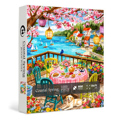 Coastal Spring Jigsaw Puzzle 1000 Piece
