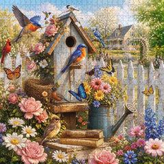 Floral Wings Jigsaw Puzzle 1000 Piece