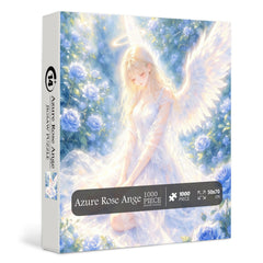 Azure Rose Angel Jigsaw Puzzle 1000 Piece