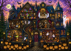 Halloween Carnival Mansion Jigsaw Puzzle 1000 Pieces
