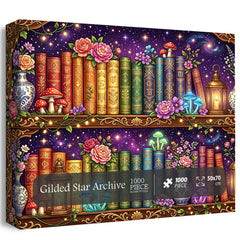 Gilded Star Archive Jigsaw Puzzle 1000 Piece