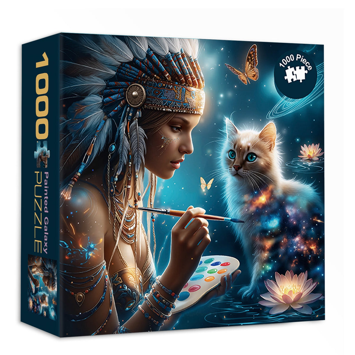 Painted Galaxy Jigsaw Puzzle 1000 Pieces