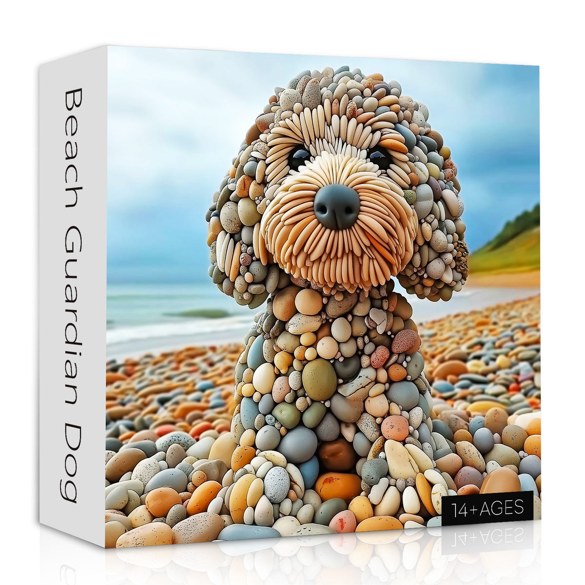 Strandwächterhund-Puzzle 1000 Teile