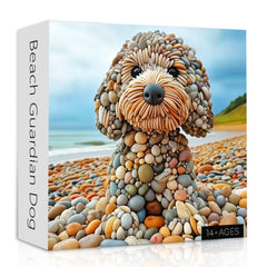 Strandwächterhund-Puzzle 1000 Teile