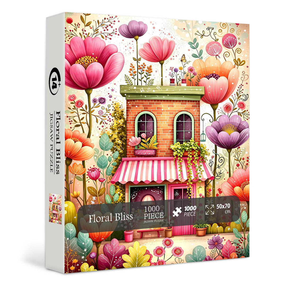 Floral Bliss Jigsaw Puzzle 1000 Pieces