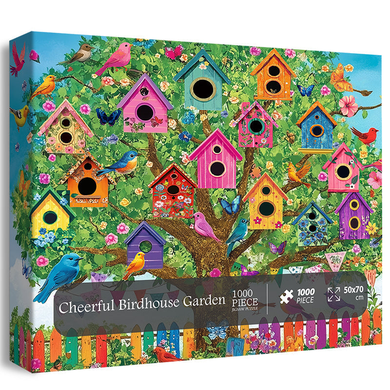 Garden Birdhouse Jigsaw Puzzle 1000 Pieces