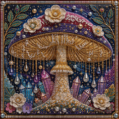 Beaded Mushroom Jigsaw Puzzle 1000 Piece