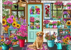 Blumenladen-Harmonie-Puzzle 1000 Teile