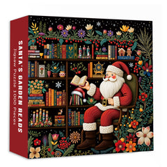 Santa's Garden Reads Jigsaw Puzzles 1000 Pieces