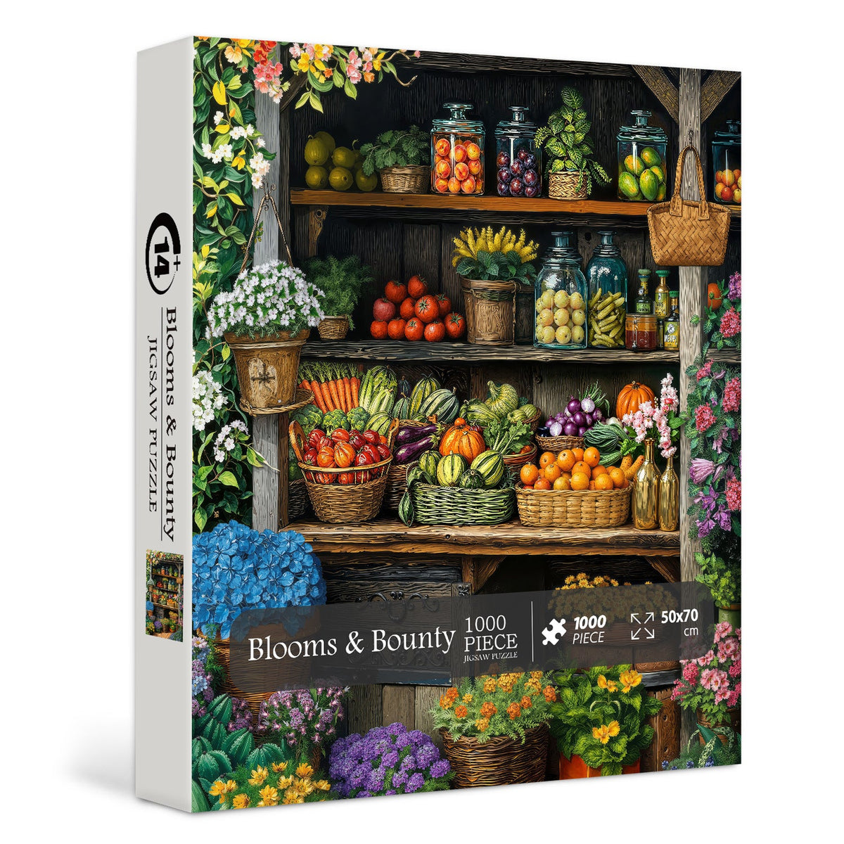 Blooms & Bounty Jigsaw Puzzle 1000 Pieces