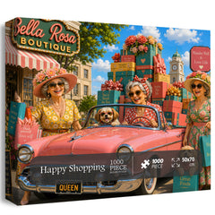 Happy Shopping Jigsaw Puzzle 1000 Piece