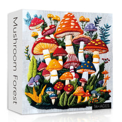 Mushroom Forest Jigsaw Puzzles 1000 Pieces