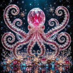 Crystal Octopus Jigsaw Puzzle 1000 Pieces