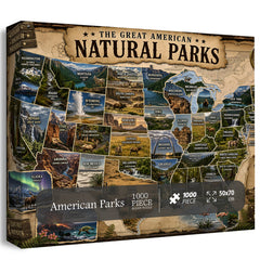 American Parks Jigsaw Puzzle 1000 Piece