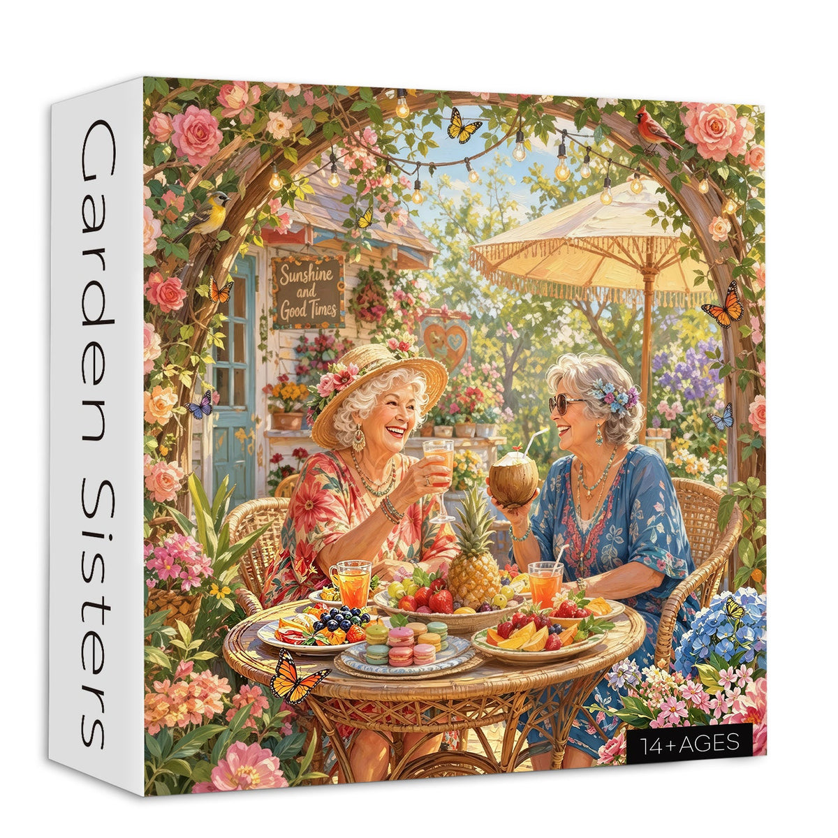 Garden Sisters Jigsaw Puzzle 1000 Piece