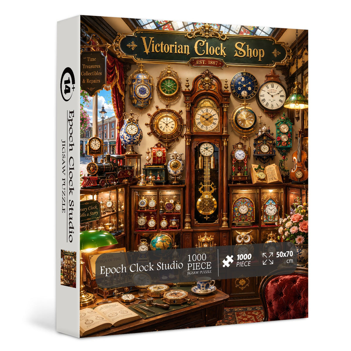 Epoch Clock Studio Jigsaw Puzzle 1000 Piece