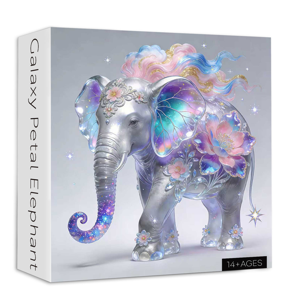 Galaxy Petal Elephant Jigsaw Puzzle 1000 Pieces