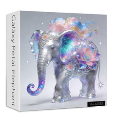 Galaxy Petal Elephant Jigsaw Puzzle 1000 Pieces