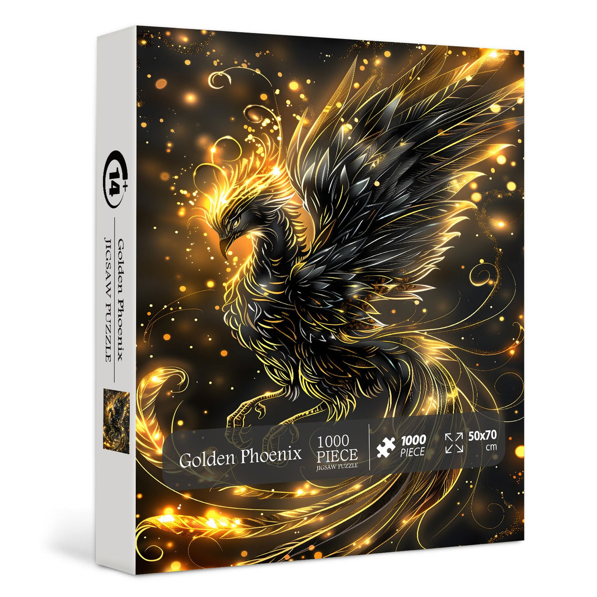 Golden Phoenix Jigsaw Puzzle 1000 Piece