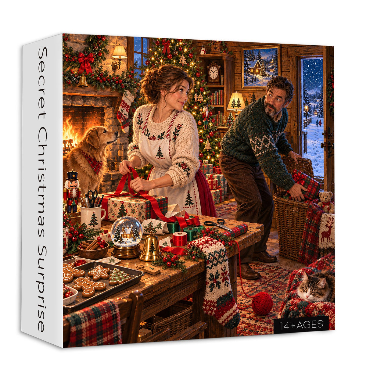 Secret Christmas Surprise Jigsaw Puzzle 1000 Piece