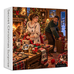 Secret Christmas Surprise Jigsaw Puzzle 1000 Piece