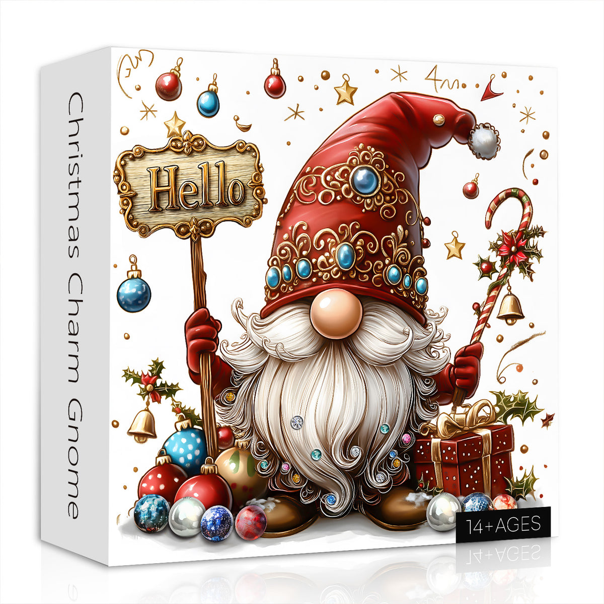 Weihnachtszauber-Gnom-Puzzle, 1000 Teile