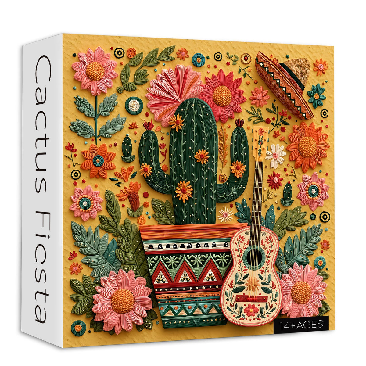 Cactus Fiesta Jigsaw Puzzle 1000 Pieces