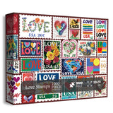 Love Stamps Jigsaw Puzzle 1000 Pieces