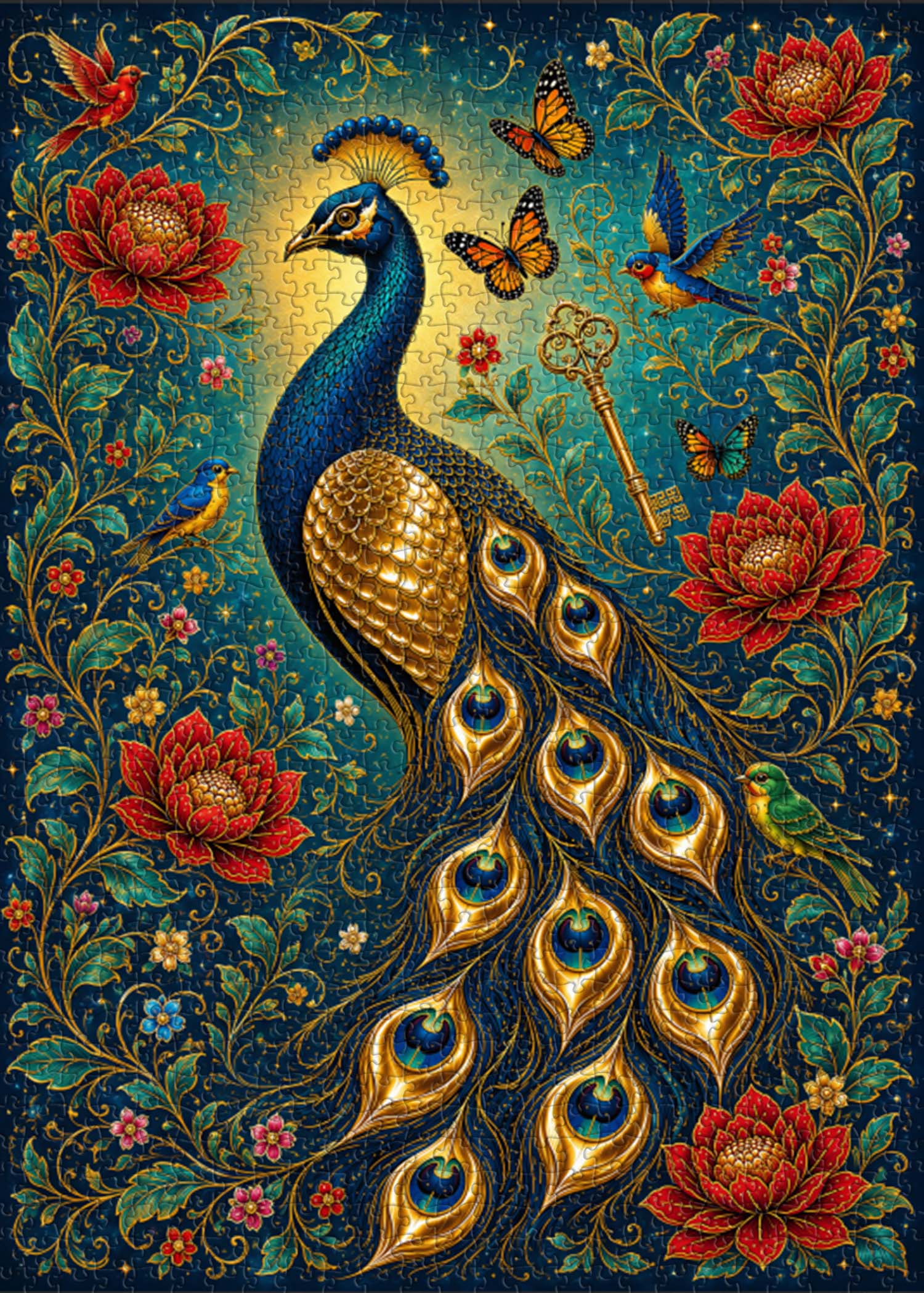 Golden Splendor Jigsaw Puzzle 1000 Piece