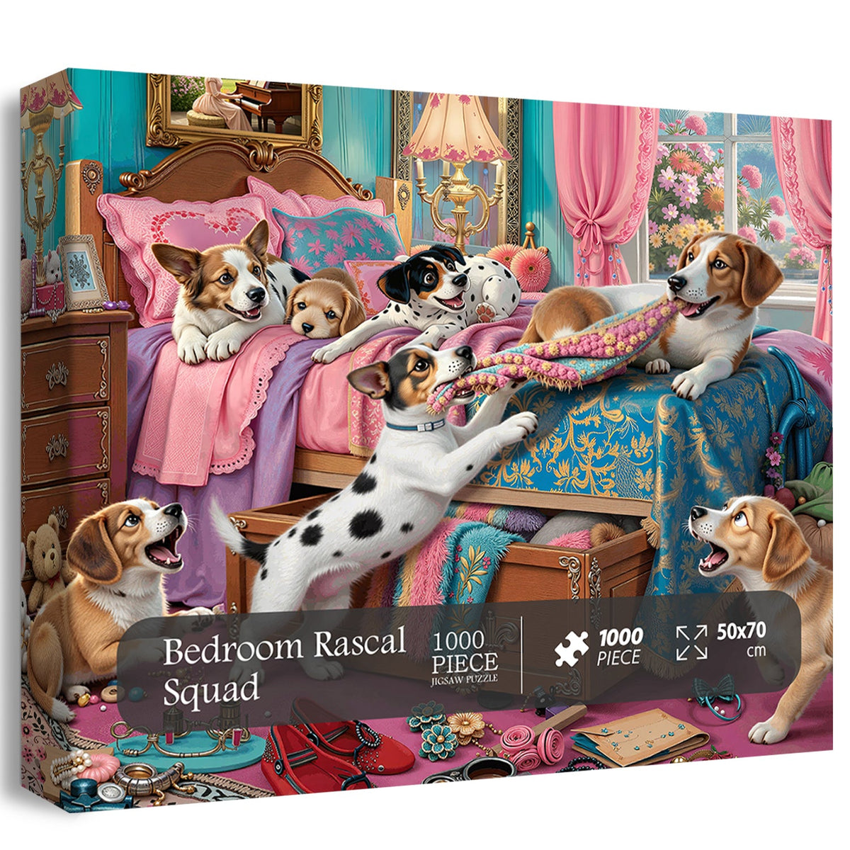 Bedroom Rascal Squad Jigsaw Puzzle 1000 Piece