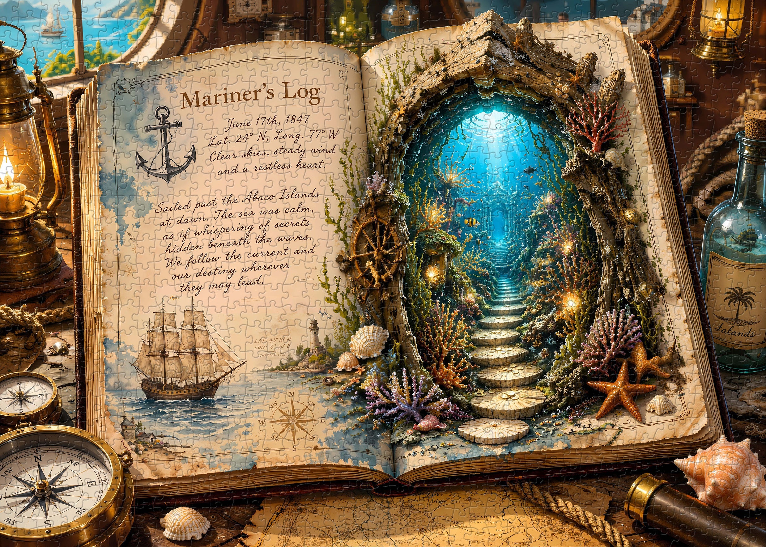 Mariner Realm Jigsaw Puzzle 1000 Piece