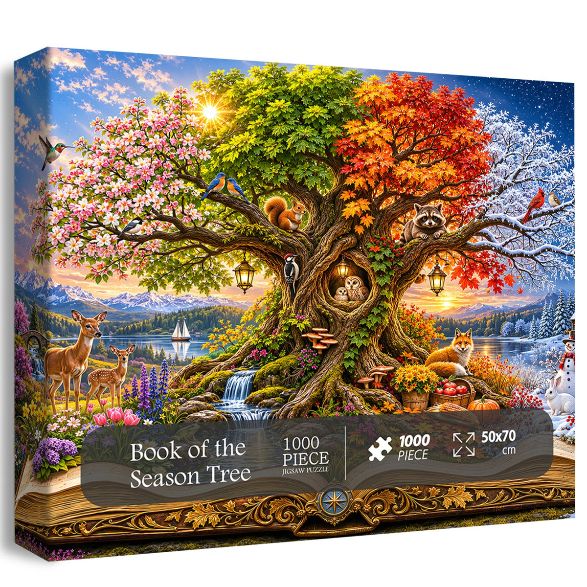 Book of the Season Tree Jigsaw Puzzle 1000 Piece