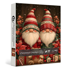 Christmas Gnomes Jigsaw Puzzles 1000 Pieces