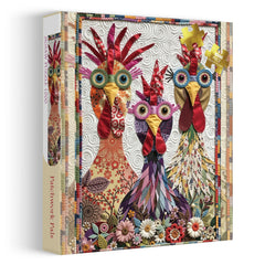 Patchwork Pals Jigsaw Puzzle 1000 Pieces
