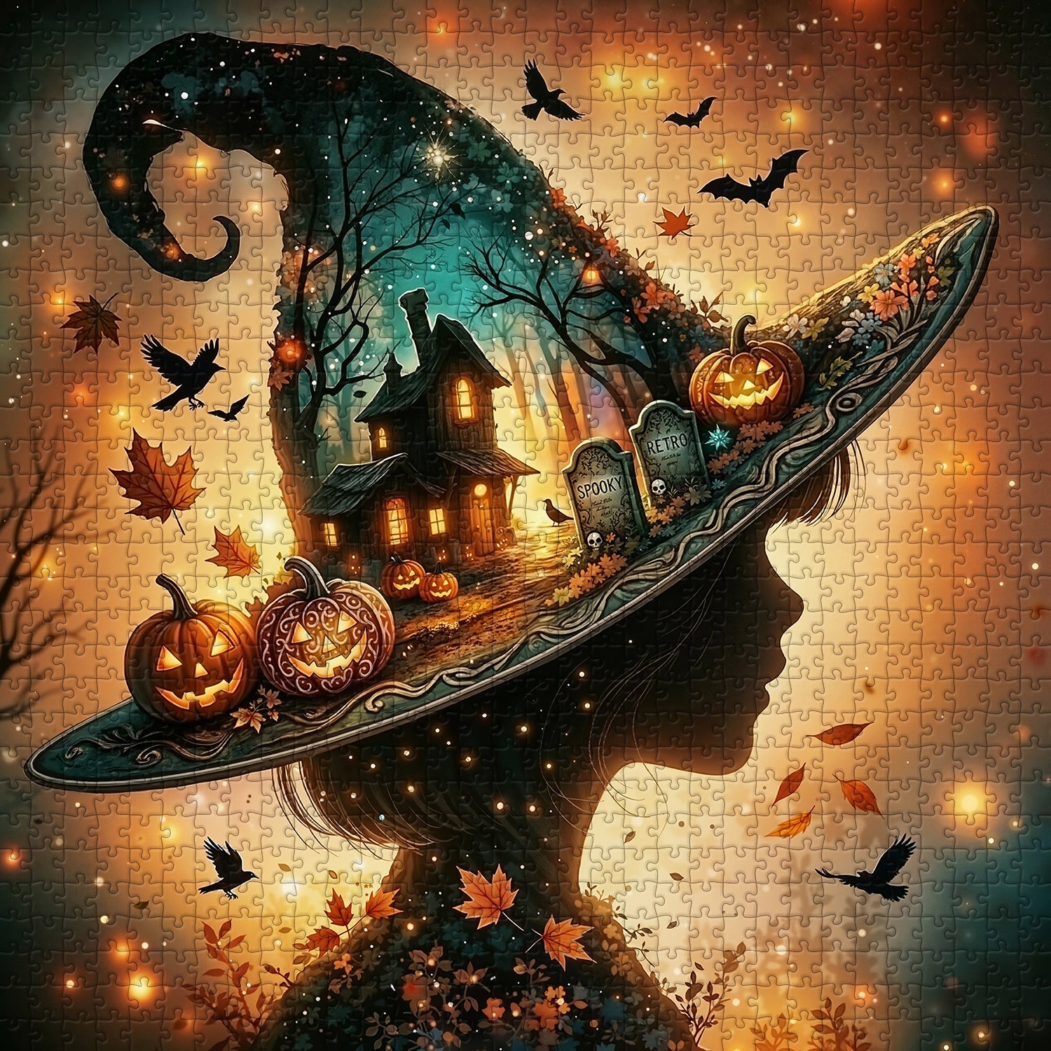 Shadow Witch Jigsaw Puzzle 1000 Piece
