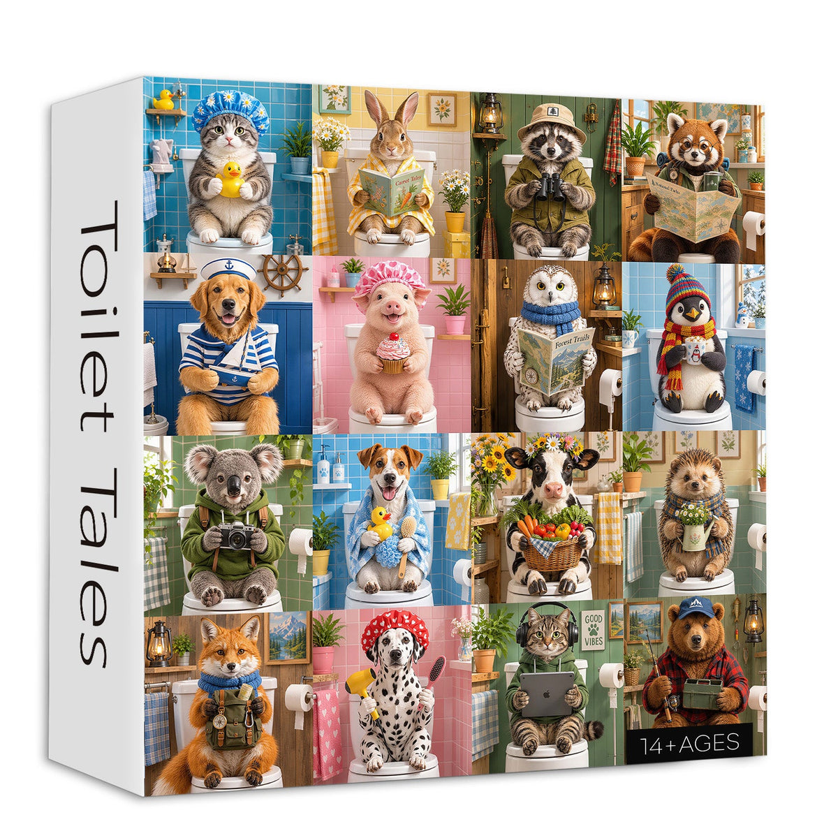 Toilet Tales Jigsaw  Puzzle 1000 Piece