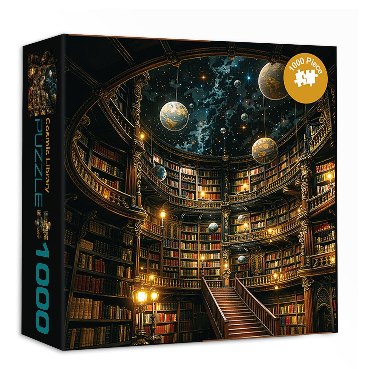 Walcha Puzzle Library Cosmic Library Jigsaw Puzzle 1000 Pieces – Fun-Puzzle