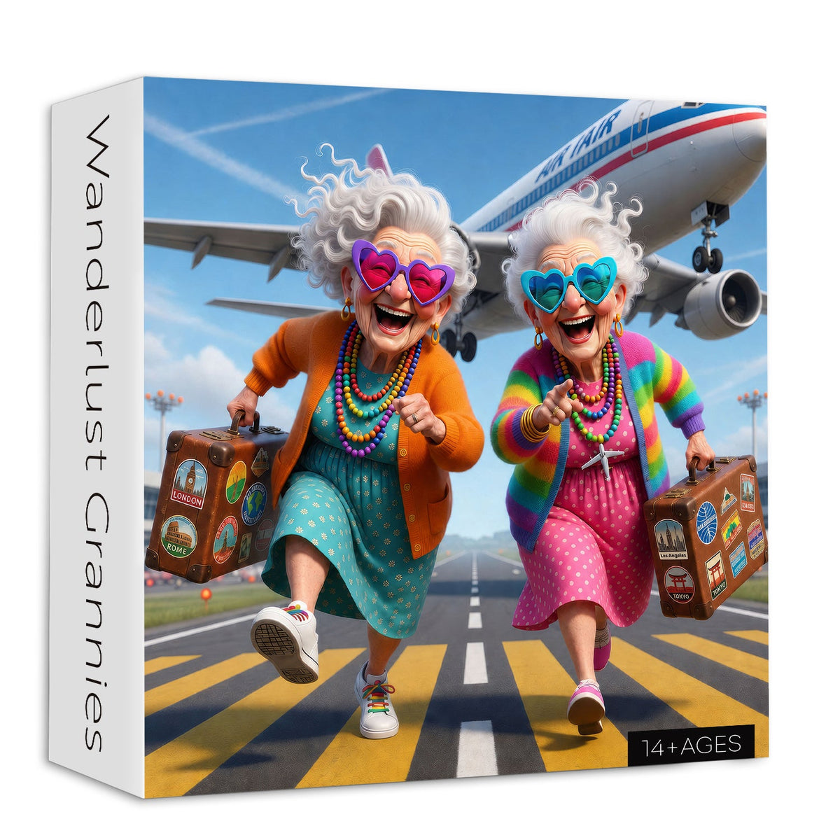 Wanderlust Grannies Jigsaw Puzzle 1000 Pieces