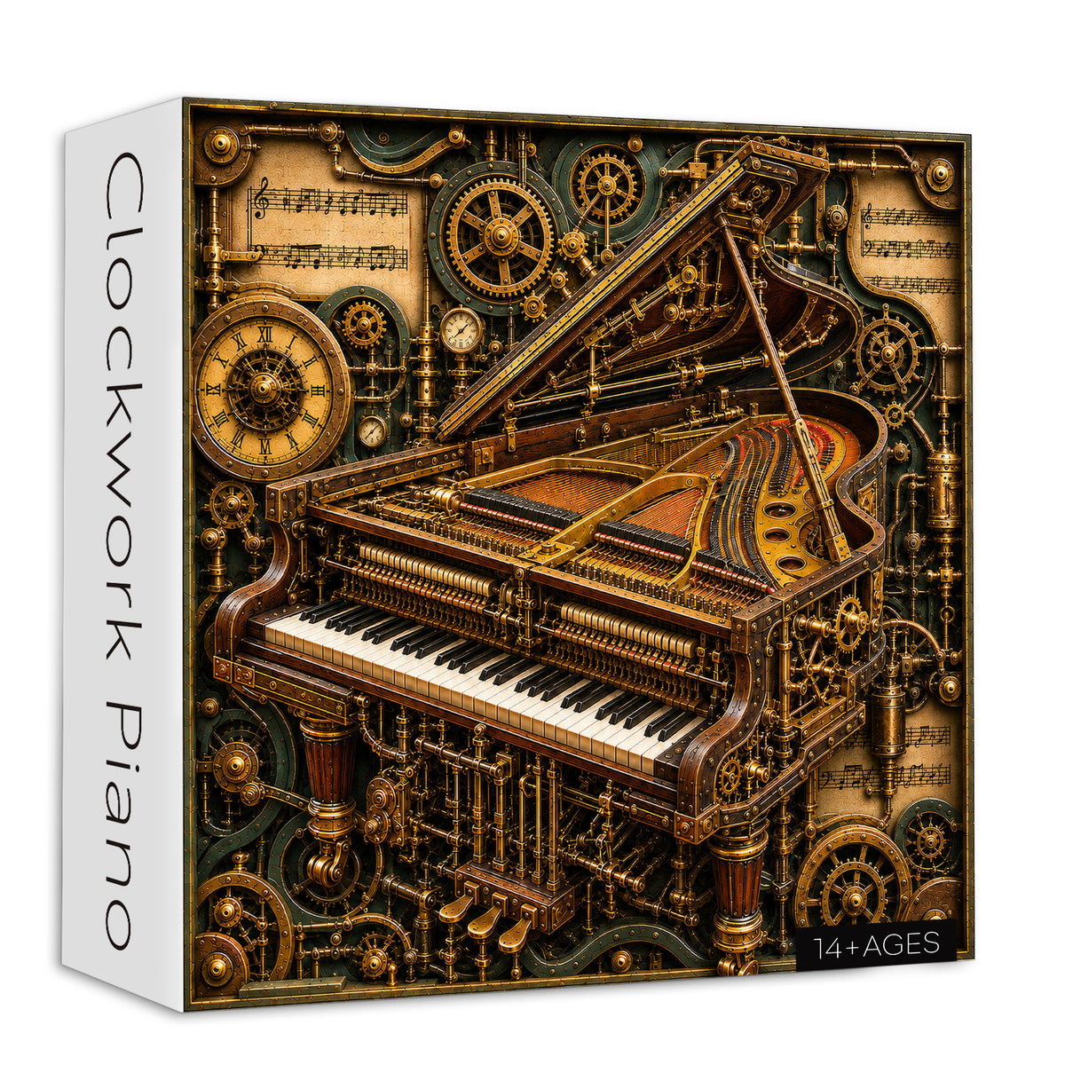 Clockwork Piano Jigsaw Puzzle 1000 Pieces