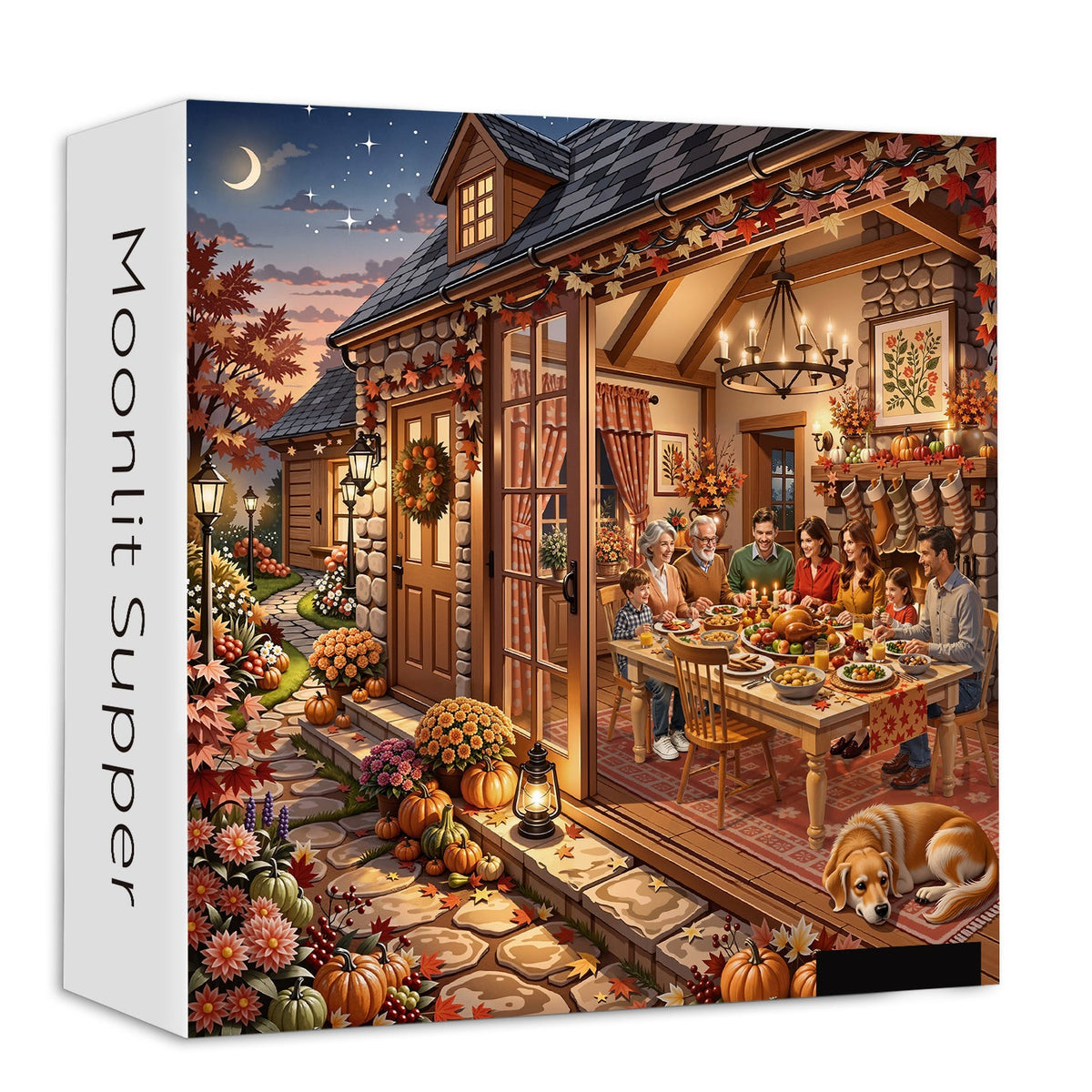 Moonlit Supper Jigsaw Puzzle 1000 Piece