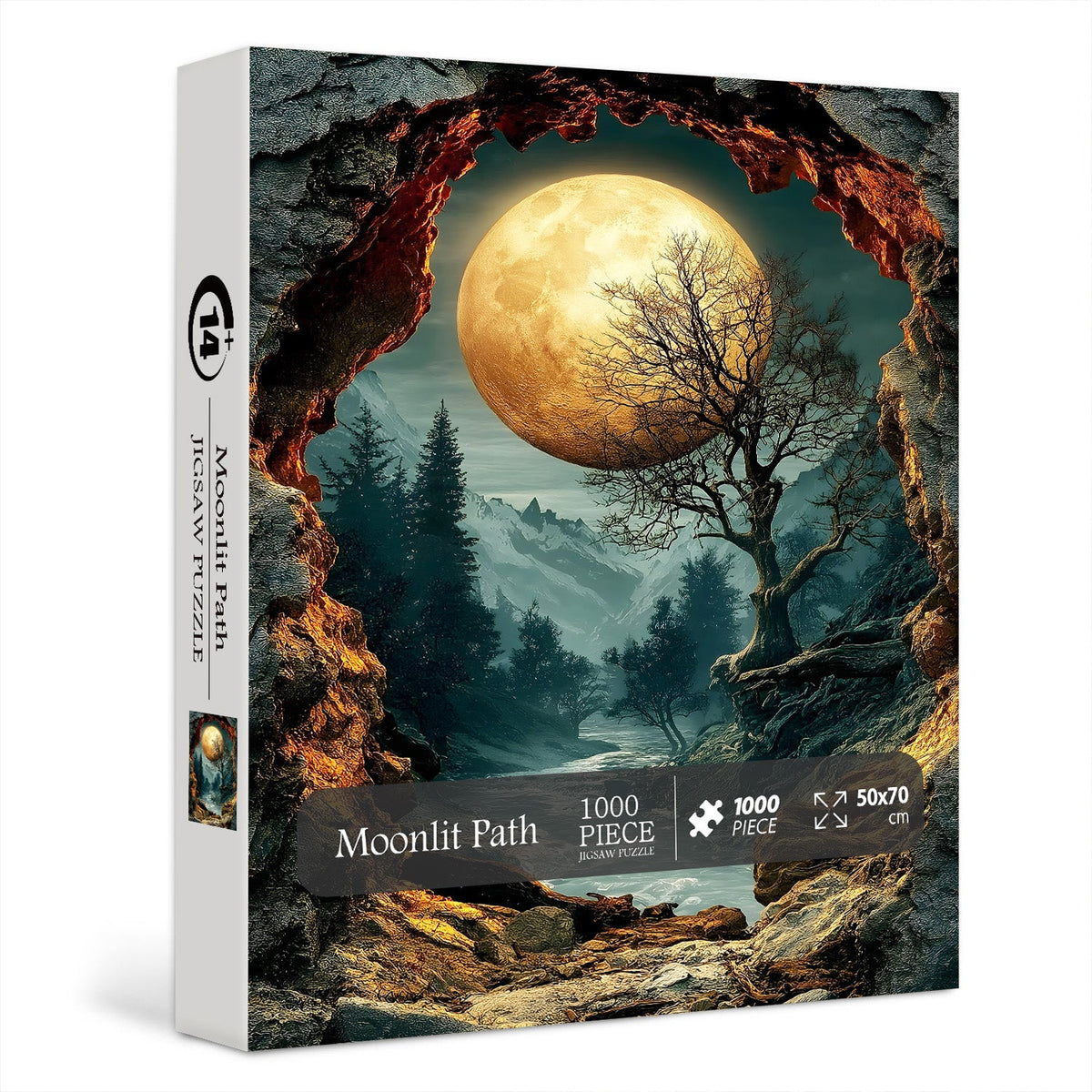 Moonlit Path Jigsaw Puzzle 1000 Pieces