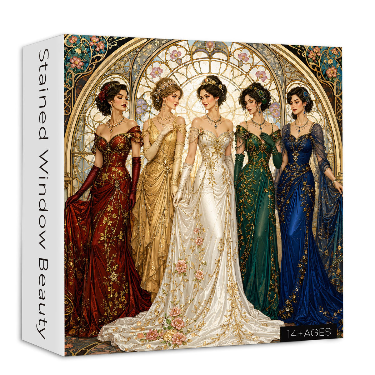 Stained Window Beauty Jigsaw Puzzle 1000 Pieces