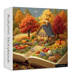 Autumn Storybook Jigsaw Puzzle 1000 Pieces