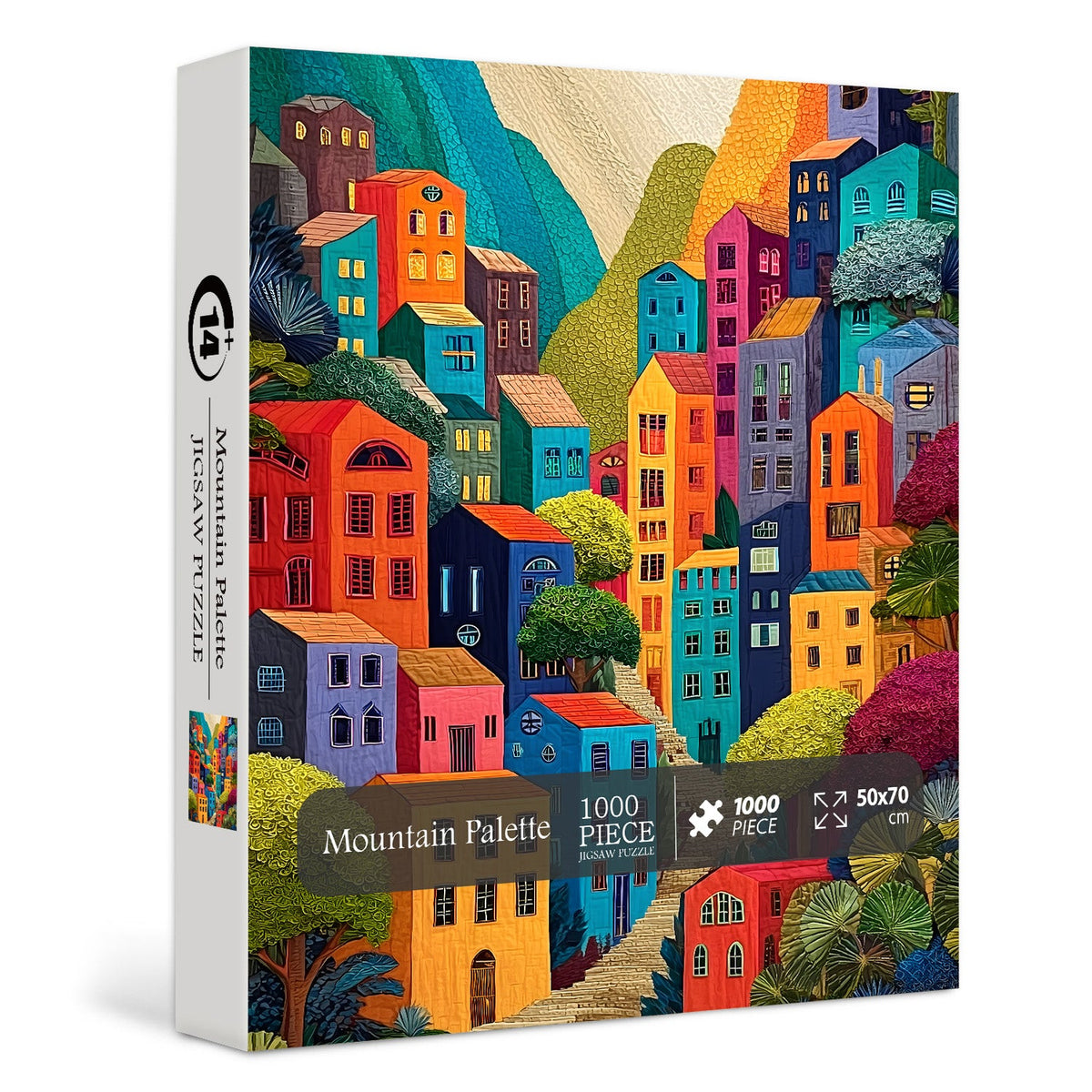 Mountain Palette Jigsaw Puzzle 1000 Pieces